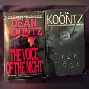 Dean Koontz-Softcover books